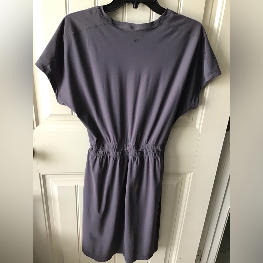 🌼Lululemon Throw It On Dress in Moonwalk size 6 - Picture 6 of 11